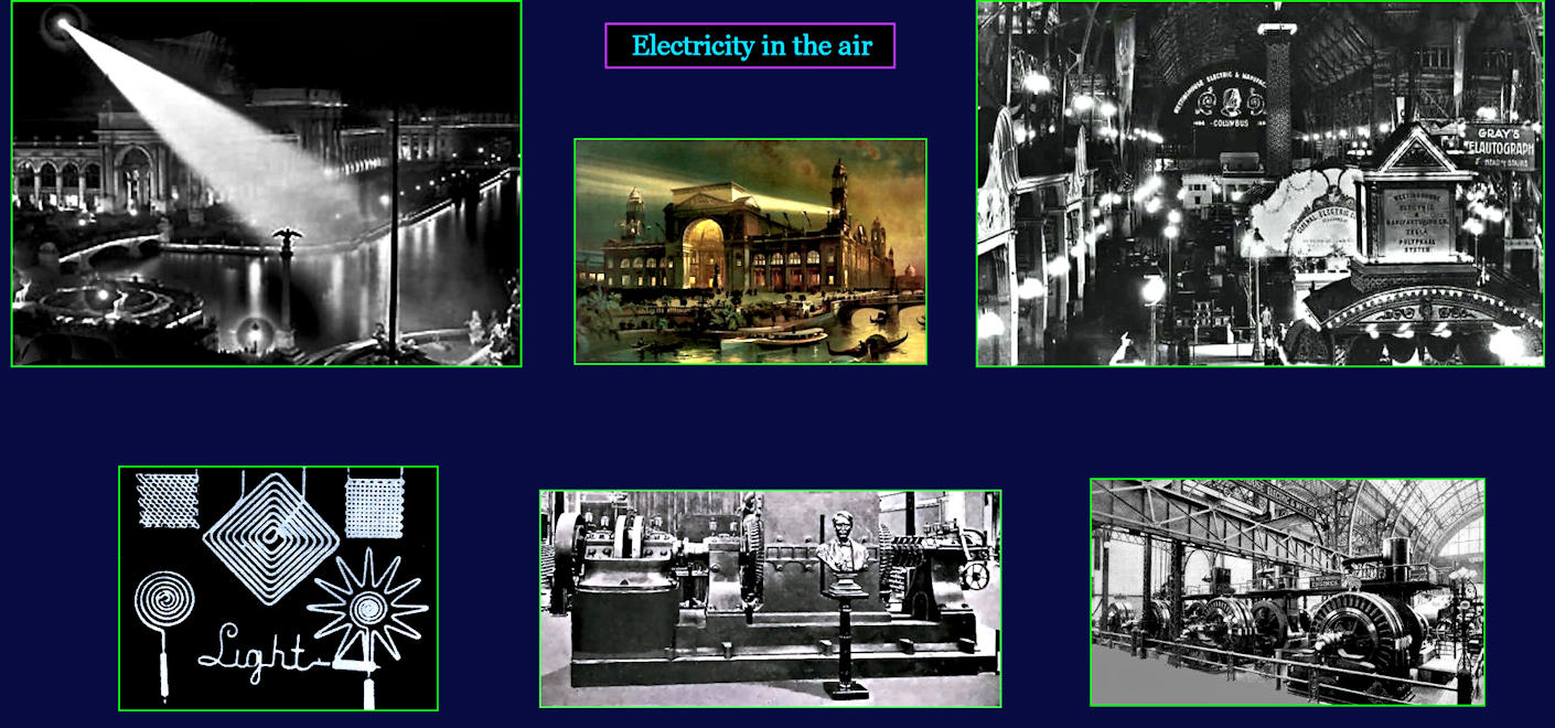 Electric lighting, 1893